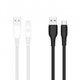 Кабель USB WALKER C595 Lightning black - изображение 3