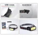 Налобный фонарь BL-008+COB с USB-зарядкой, 4 режима, красный свет - изображение 6