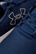 Чоловічі темно-сині кросівки UA Charged Pursuit 3 BL Running Under Armour 42,5 3026518-400 - изображение 2