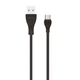 USB КабельWALKER C565 Micro black - изображение 1