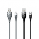 Кабель USB WALKER C735 Lightning black - изображение 5