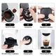 Багаторазовий адаптер капсула для кавоварки / кавомашини Krups De'Longhi Nescafe Dolce Gusto / Piccolo XS / Genio S, чорний "P" (85449539) - зображення 6