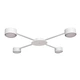 Люстра стельова MSK Electric Copter на чотири круглі плафони під лампи GX53 біла NL 8040-4 WH - зображення 3