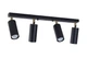Стельовий стельовий MSK Electric Tube спот з поворотним механізмом NL 1105-4 BK - зображення 1
