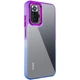 Чохол TPU+PC Fresh sip series для Xiaomi Redmi Note 10 Pro / 10 Pro Max Синій / Фіолетовий - зображення 1