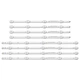 LED підсвітка TV 50" LB-GM3030-GJ0D22504X9ZB49-1-S L50M5-5ARU LB-GM3030-GJ0D22504X9ZB49-1-T 8шт. - зображення 1