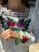 Жіноча вишита сорочка "Троянда" S молочний - изображение 3