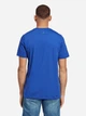 Футболка бавовняна чоловіча Adidas Essentials Single Jersey Linear Embroidered Logo IC9279 S Синя (4066752110585) - зображення 2