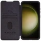Кожаный чехол-книжка Nillkin Qin Pro Camshield для Samsung Galaxy S24 FE (Черный) (205910) - изображение 4
