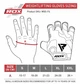 Рукавички для спортзалу RDX F6 Fitness Gym Gloves Grey (WGS-F6G-2XL) - зображення 6