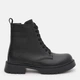 Женские демисезонные берцы кожаные высокие PARADIZE SHOES B-1051 39 25 см Черные (ROZ6501021654) - изображение 1