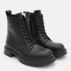 Женские демисезонные берцы кожаные высокие PARADIZE SHOES B-1051 39 25 см Черные (ROZ6501021654) - изображение 2