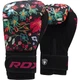 Женские боксерские перчатки RDX FL3 Floral Boxing Gloves Black (BGR-FL3-12OZ) - изображение 1