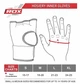 Гелевые бинты RDX Hosiery Gel Padded Inner Gloves Black (HYP-IS2B-XL) - изображение 4