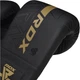 Снарядные перчатки RDX F6 Kara Boxing Bag Gloves Black Gold (BMR-F6MGL) - изображение 2