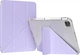 Чехол для планшета BeCover Ultra Slim Origami Transparent для Apple iPad Pro 11" M4 2024 с креплением Purple (BC_711692) - изображение 1