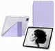 Чехол для планшета BeCover Ultra Slim Origami Transparent для Apple iPad Pro 11" M4 2024 с креплением Purple (BC_711692) - изображение 2