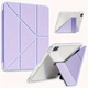 Чехол для планшета BeCover Ultra Slim Origami Transparent для Apple iPad Pro 11" M4 2024 с креплением Purple (BC_711692) - изображение 6