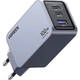 Зарядное устройство Ugreen Nexode Pro X757 3xUSB 100W GaN 2xType-C+USB-A Grey (25874) - изображение 1