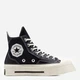 Женские кеды высокие Converse Chuck 70 De Luxe Squared Hi A06435C-001 36.5 (6) 23 см Черные (194434653793) - изображение 1
