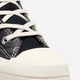 Женские кеды высокие Converse Chuck 70 De Luxe Squared Hi A06435C-001 36.5 (6) 23 см Черные (194434653793) - изображение 8