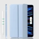 Чехол для планшета BeCover Tri Fold Soft TPU Silicone для Apple iPad Pro 11" M4 2024 Light Blue (BC_711748) - изображение 4
