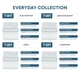 Комплект постільної білизни "Everyday collection" Antonia Двоспальний 175 x 210 см наволочки 2 х 70х70 см - зображення 5