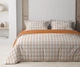 Комплект постельного белья "ТЕП" TERRACOTTA Check Полуторный 145 x 210 см наволочки 2 х 70х70 см - изображение 1