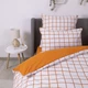 Комплект постільної білизни ТЕП "Happy Sleep" TERRACOTTA Check Євро 200 x 220 см наволочки 2 х 50х70 см - зображення 8