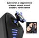 Дротова вертикальна комп'ютерна миша ZELOTES C18 з джойстиком і RGB підсвічуванням, чорна (88789614) - зображення 5