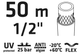 Wąż ogrodowy Verto Profi 50 m 1/2" 15G822 (5902062039385) - obraz 5