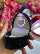 Коробочка для кольца с двойной подсветкой Adore, черная - Футляр шкатулка для предложения или свадьбы (700132) - изображение 5