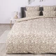 Комплект постільної білизни ТЕП "Soft dreams" Beige and White Євро 200 x 220 см наволочки 2 х 70х70 см - зображення 6