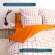 Комплект постільної білизни ТЕП "Happy Sleep" TERRACOTTA Check Євро 200 x 220 см наволочки 2 х 50х70 см - зображення 2