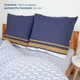 Комплект постельного белья ТЭП "Happy Sleep" Statly Евро 200 x 220 см наволочки 2 х 50х70 см - изображение 3