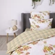 Комплект постельного белья ТЭП "Soft dreams" Flower Road Полуторный 145 x 210 см наволочки 2 х 70х70 см - изображение 5