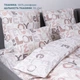 Комплект постельного белья ТЭП "Happy Sleep" Заметки любви Евро 200 x 220 см наволочки 2 х 50х70 см - изображение 3