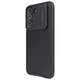 Карбоновая накладка Nillkin Camshield (шторка на камеру) для Samsung Galaxy S23+ Черный / Black - изображение 4