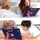 Чехол ARM Standart Apple iPad 6 (9.7") 2018 противоударный с подставкой Pink/Blue - изображение 4