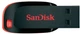 USB накопитель SanDisk Cruzer Blade 32ГБ USB 2.0 Type-A черный - изображение 2