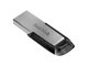 Флеш накопичувач металевий USB 3.0 SanDisk Ultra Flair 128 Gb сріблястий із чорним - изображение 1