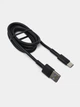 Кабель швидкісний XO NB-Q166 USB-Type-C 5 ампер чорний - зображення 2