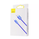 Кабель Baseus Crystal Shine Series USB Lightning 2.4A 1.2m blue CAJY000003 - изображение 2