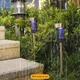 Комплект світлодіодних світильників від комарів Shinedo Solar Bug Zapper LED & UV Light BL-SMK L2 2 шт. - зображення 4