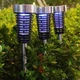 Комплект світлодіодних світильників від комарів Shinedo Solar Bug Zapper LED & UV Light BL-SMK L2 2 шт. - зображення 5