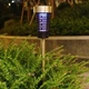 Комплект світлодіодних світильників від комарів Shinedo Solar Bug Zapper LED & UV Light BL-SMK L2 2 шт. - зображення 6