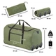 Сумка дорожная на колесах TravelZ Wheelbag 100 Liter Green (603095) - изображение 5
