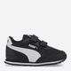 Buty sportowe chłopięce na rzepy Puma ST Runner V3 Mesch V 38551201 24 Czarne (4064535899849) - obraz 1