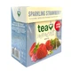 Зеленый чай с клубникой Tea Moments Sparkling Strawberry 20 пирамидок - изображение 2