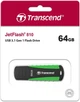 USB накопичувач Transcend JetFlash 810 64ГБ USB 3.1 Type-A чорно-зелений - зображення 4